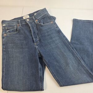 Citizens Of Humanity Jolene Jeans Size 25 Button Fly Straight Leg Dark Wash EUC